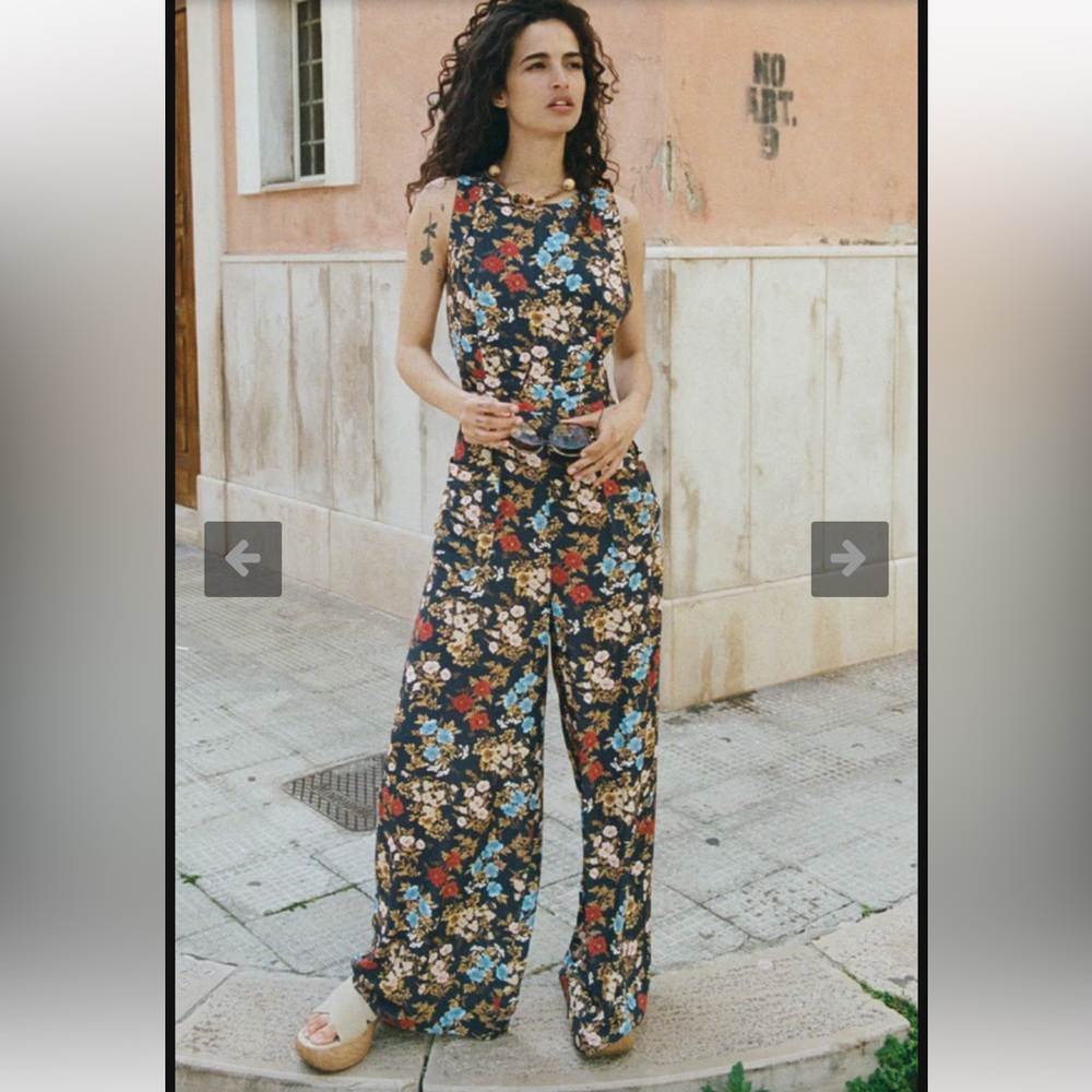 NWT Spell Flora Jumpsuit